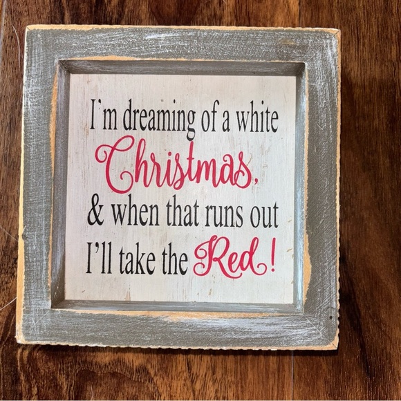 adams & company Other - Christmas Quote Wooden Sign